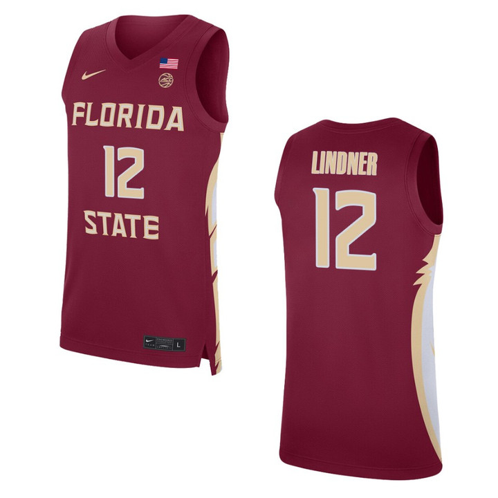 Florida State Seminoles Justin Lindner Basketball Replica Jersey Red