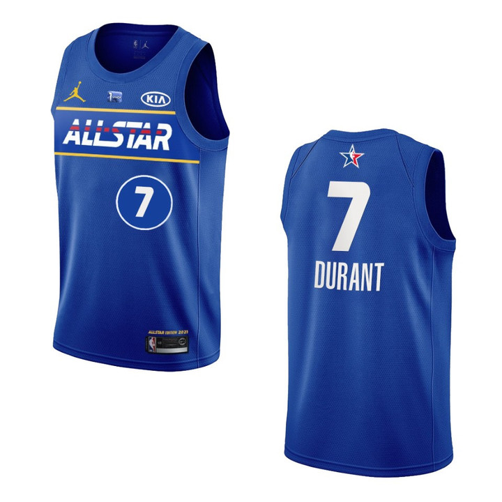 Brooklyn Nets Kevin Durant 2021 NBA All-Star Game Eastern Conference Jersey Royal