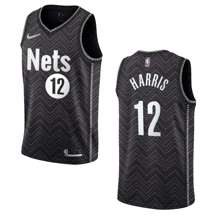 Brooklyn Nets Joe Harris 2021 Authentic Earned Edition Jersey Black
