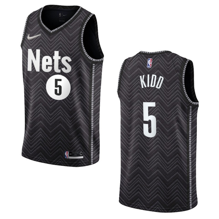 Brooklyn Nets Jason Kidd 2021 Authentic Earned Edition Jersey Black