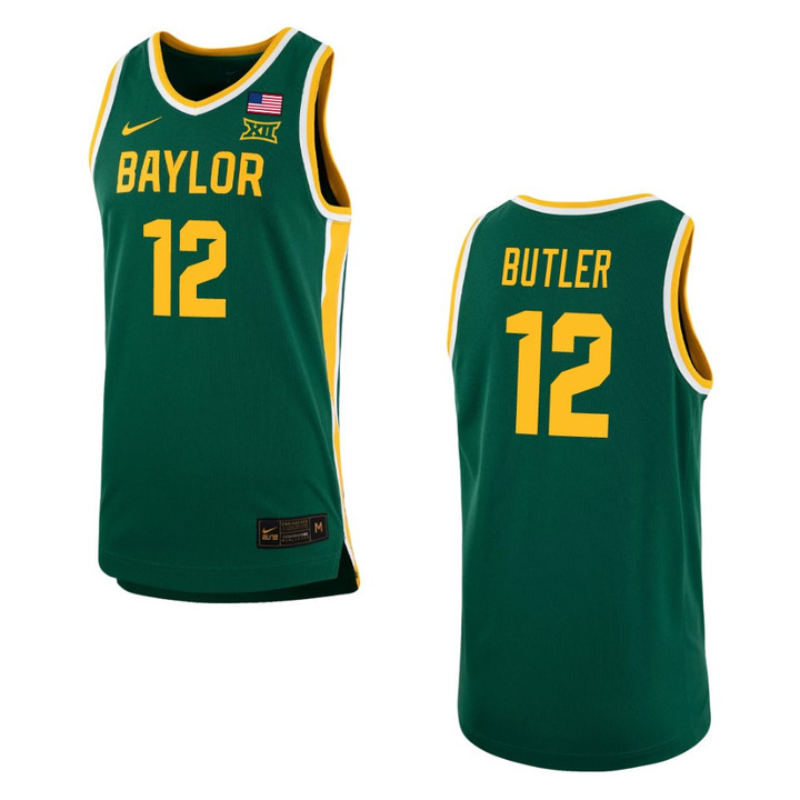 Baylor Bears Jared Butler Replica Basketball Jersey Green