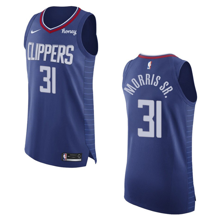 Clippers Marcus Morris Sr. Icon Edition Swingman Jersey Blue