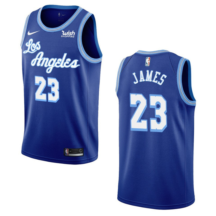 Los Angeles Lakers LeBron James Special Commemoration Jersey Purple