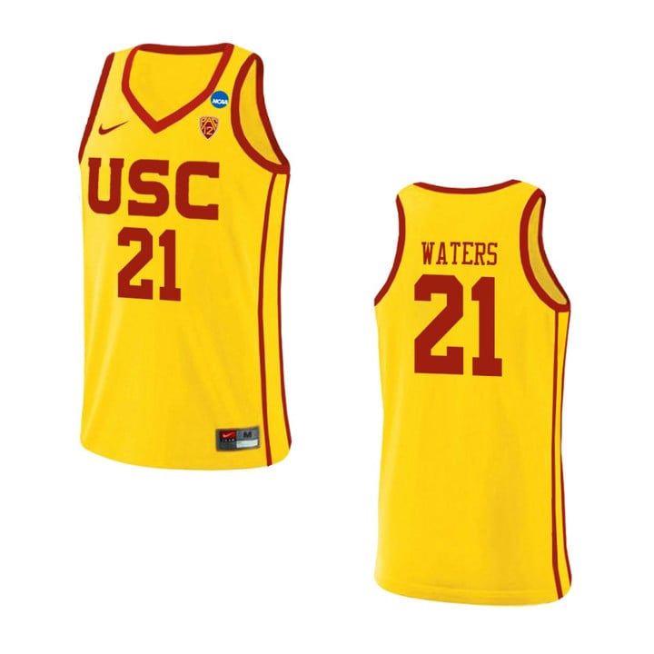USC Trojans Reese Waters Yellow Basketball Alternate Jersey