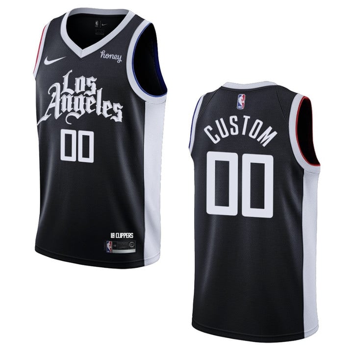 Clippers Custom City Edition Swingman Jersey Black