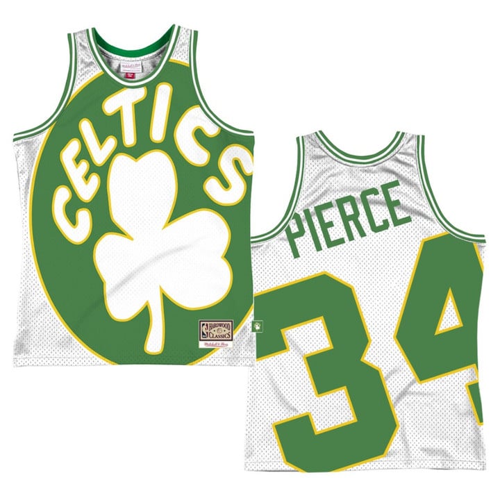 Celtics Paul Pierce Big Face 2.0 Swingman Jersey White