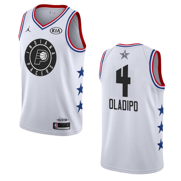 2019 All-Star Pacers Victor Oladipo Jersey - White