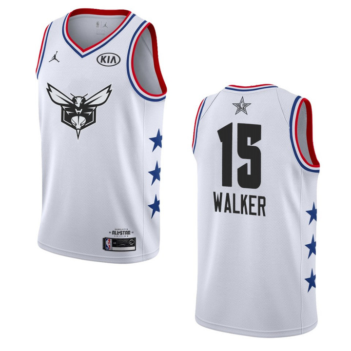 2019 All-Star Hornets Kemba Walker Jersey - White