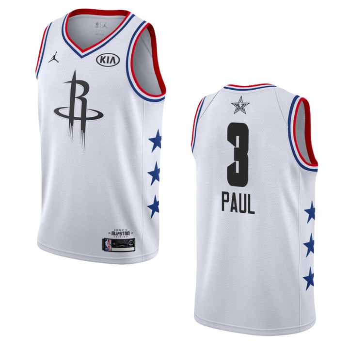 2019 All-Star Rockets Chris Paul Jersey - White