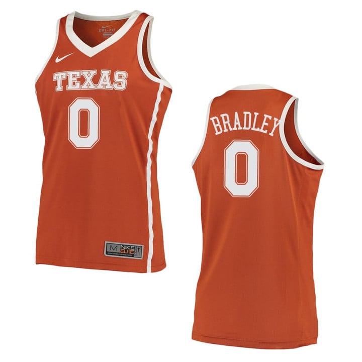 Texas Longhorns #0 Avery Bradley College Basketball Jersey - Orange