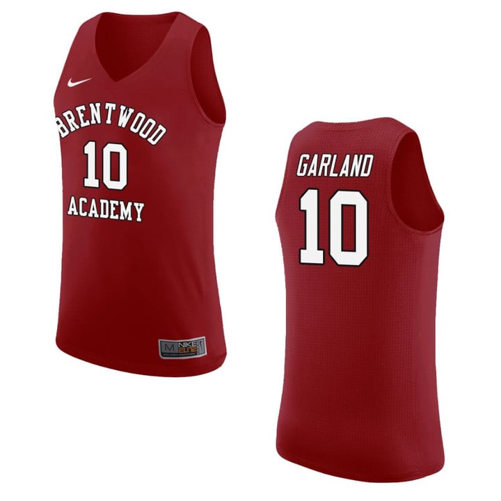 Brentwood Academy #10 Darius Garland College Basketball Jersey - Red