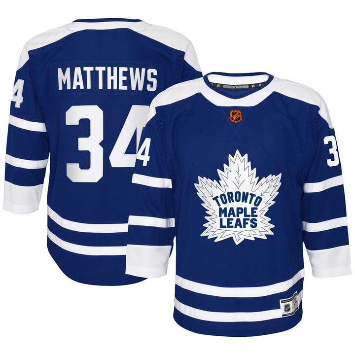 Auston Matthews Toronto Maple Leafs Youth Special Edition 2.0 Premier Player Jersey - Royal