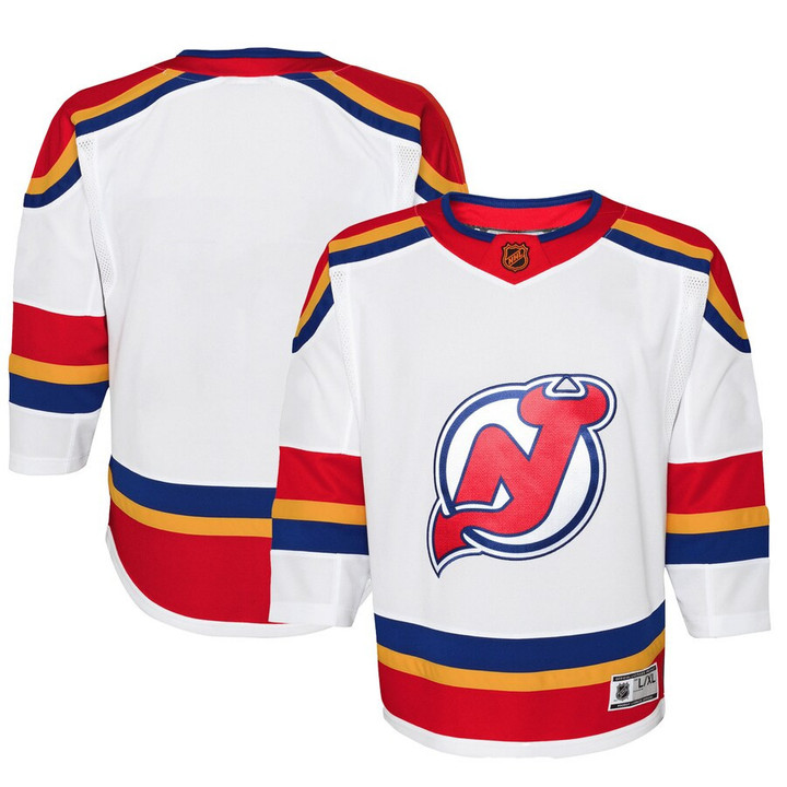 New Jersey Devils Youth Special Edition 2.0 Premier Blank Jersey - White