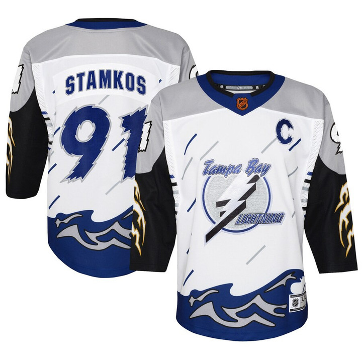 Steven Stamkos Tampa Bay Lightning Youth Special Edition 2.0 Premier Player Jersey - White