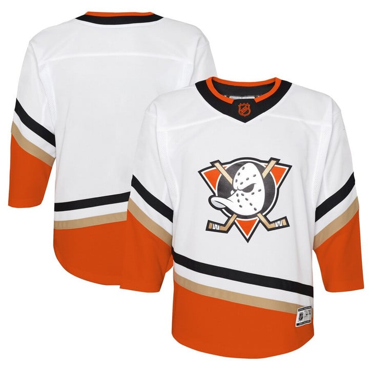 Anaheim Ducks Youth Special Edition 2.0 Premier Blank Jersey - White