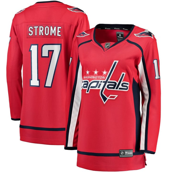 Dylan Strome Washington Capitals Women's Home Breakaway Player Jersey - Red