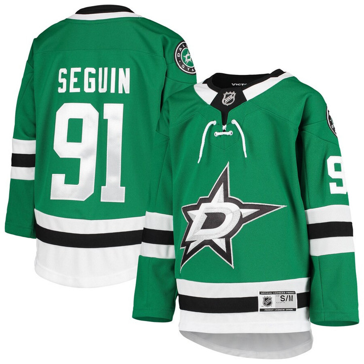 Tyler Seguin Dallas Stars Youth Home Premier Player Jersey - Kelly Green
