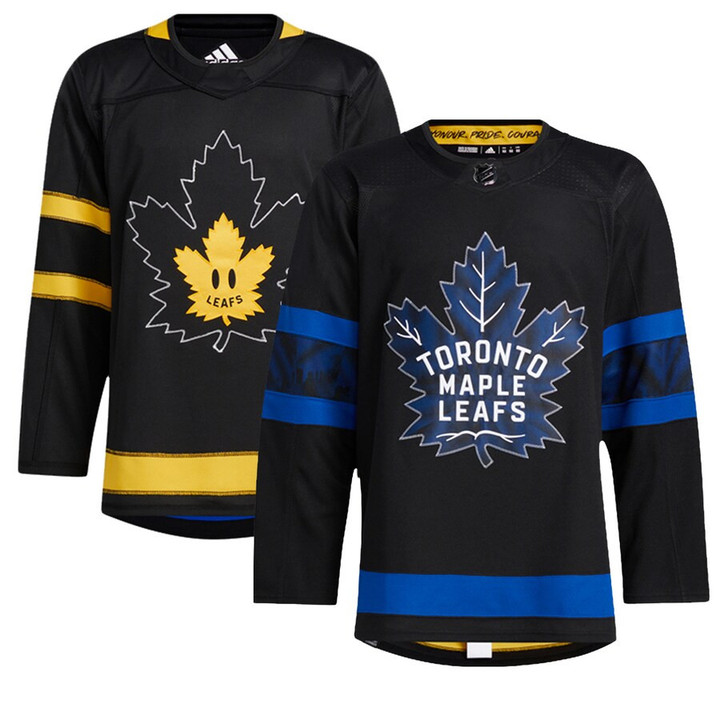 adidas Toronto Maple Leafs x drew house Alternate Blank Jersey - Black