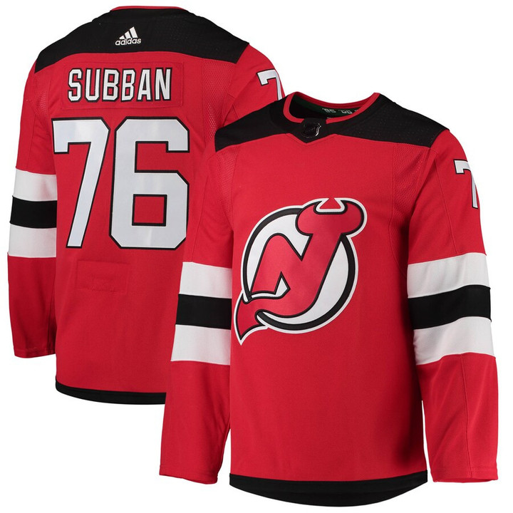 P.K. Subban New Jersey Devils adidas Home Primegreen Pro Player Jersey - Red