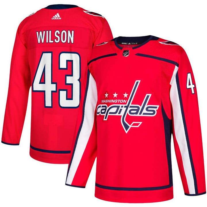 Tom Wilson Washington Capitals adidas Home Player Jersey - Red