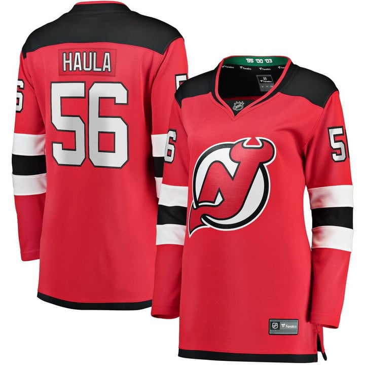 Erik Haula New Jersey Devils Women's Home Breakaway Player Jersey - Red