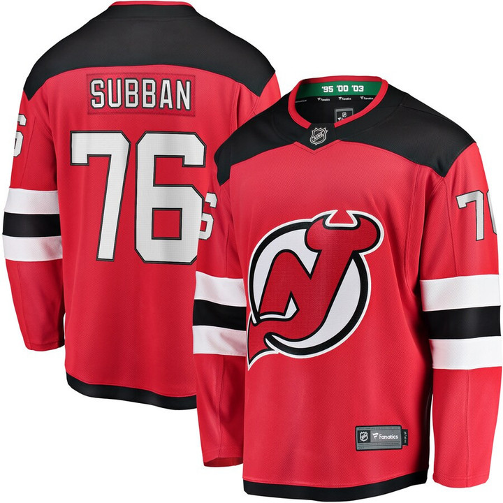 P.K. Subban New Jersey Devils Premier Breakaway Player Jersey - Red