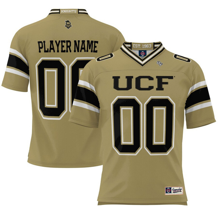UCF Knights ProSphere NIL Pick-A-Player Football Jersey - Gold