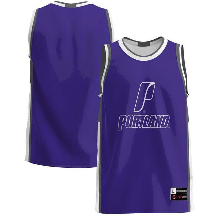 Portland Pilots Basketball Jersey - Purple