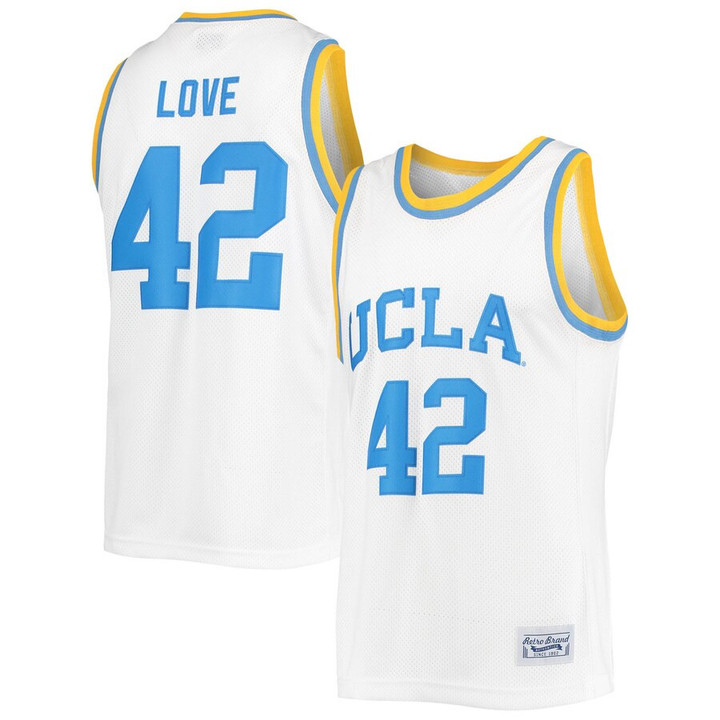 Kevin Love UCLA Bruins Original Retro Brand Commemorative Classic Basketball Jersey - White