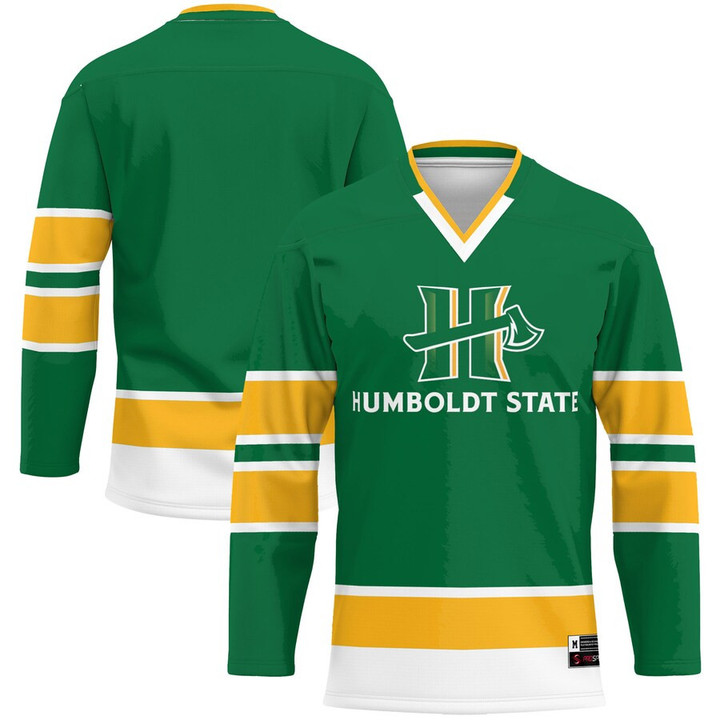 Humboldt State Jacks Hockey Jersey - Green