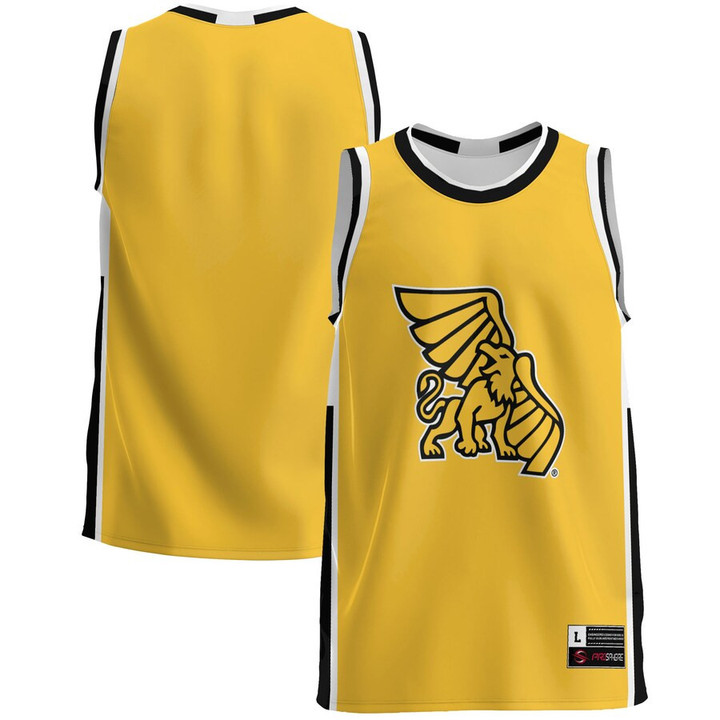 Missouri Western State Griffons Basketball Jersey - Gold