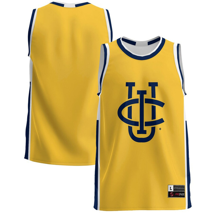 UC Irvine Anteaters Basketball Jersey - Gold