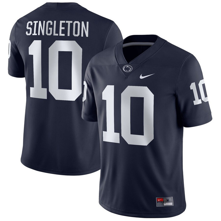 Nicholas Singleton Penn State Nittany Lions Nike NIL Replica Football Jersey - Navy