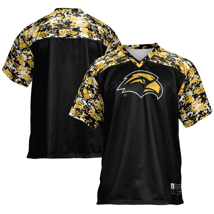 Southern Miss Golden Eagles Football Jersey - Black