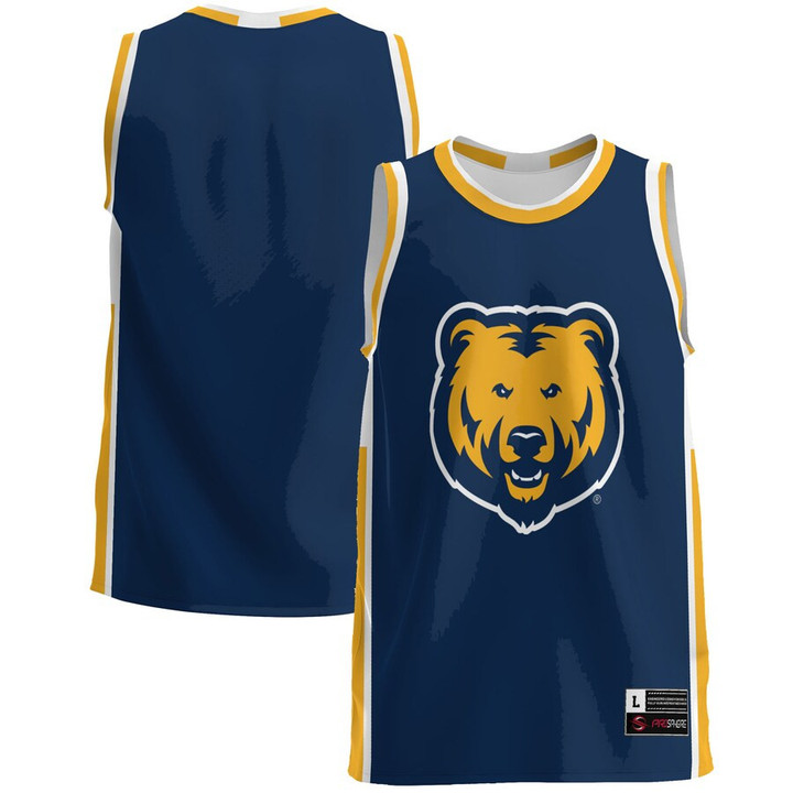 Northern Colorado Bears Basketball Jersey - Blue