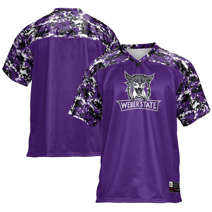Weber State Wildcats Football Jersey - Purple