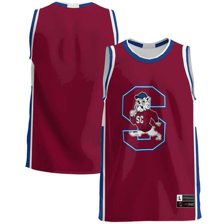 South Carolina State Bulldogs Basketball Jersey - Garnet