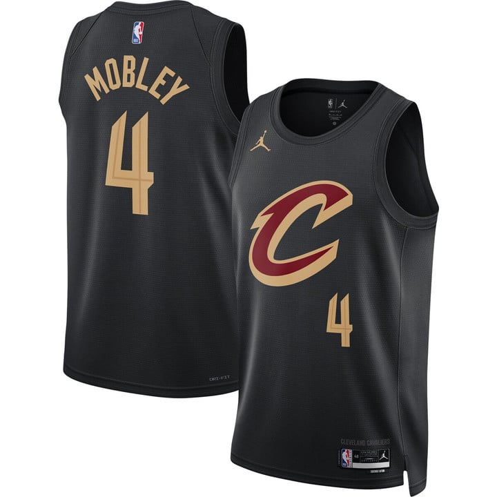 Evan Mobley Cleveland Cavaliers Jordan Brand 2022/23 Statement Edition Swingman Jersey - Black