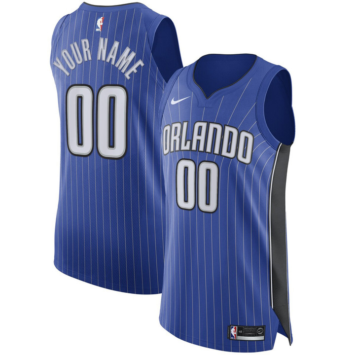 Orlando Magic Nike Custom Jersey Royal - Icon Edition