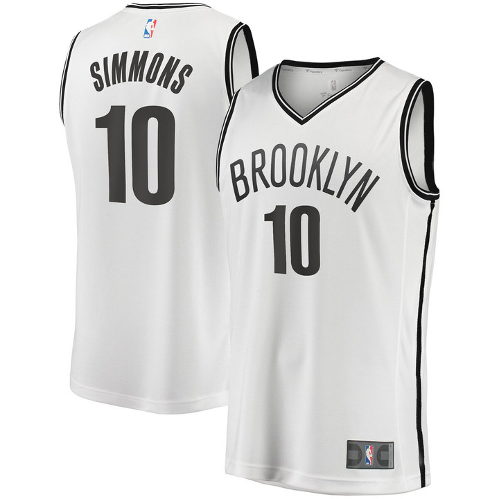 Ben Simmons Brooklyn Nets 2022/23 Fast Break Replica Jersey - White - Association Edition