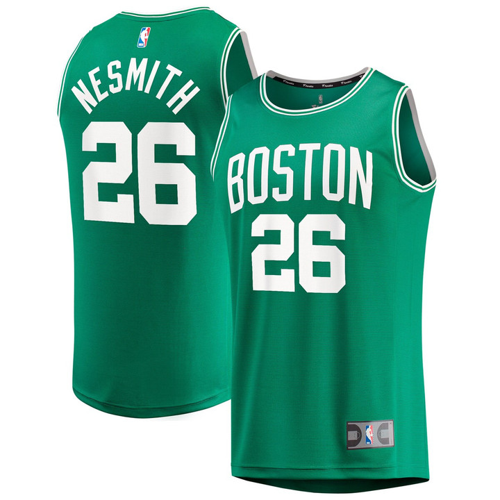 Aaron Nesmith Boston Celtics 2020 NBA Draft First Round Pick Fast Break Replica Jersey Green - Icon Edition