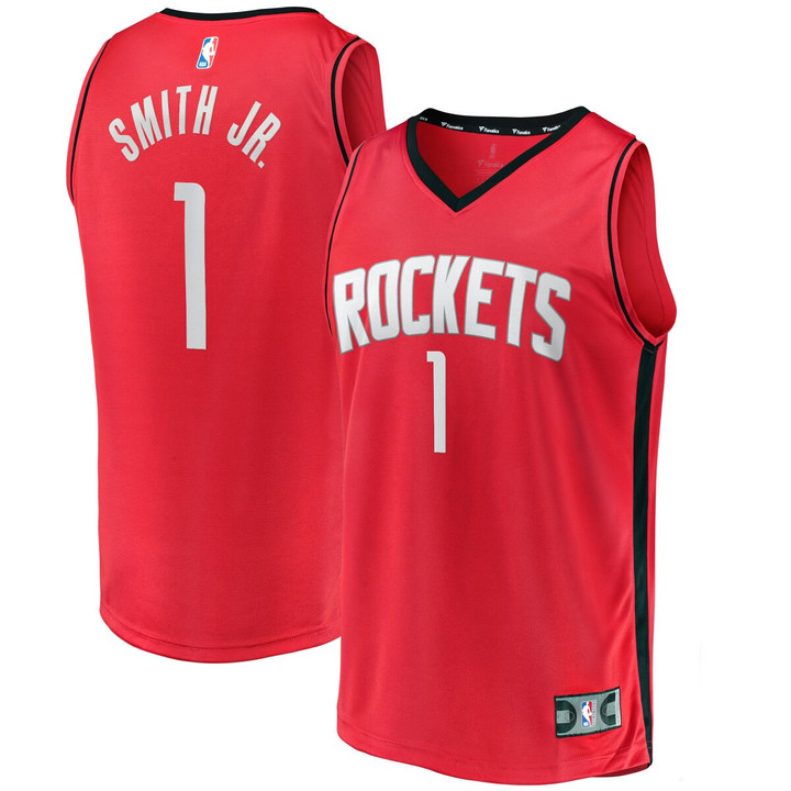 Men's Jabari Smith Jr. Red Houston Rockets 2022 NBA Draft First Round Pick Fast Break Replica Jersey - Icon Edition