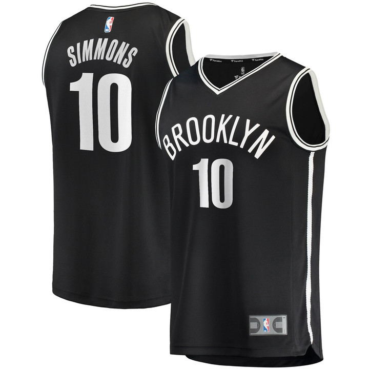 Ben Simmons Brooklyn Nets Fast Break Replica Player Jersey Black - Icon Edition