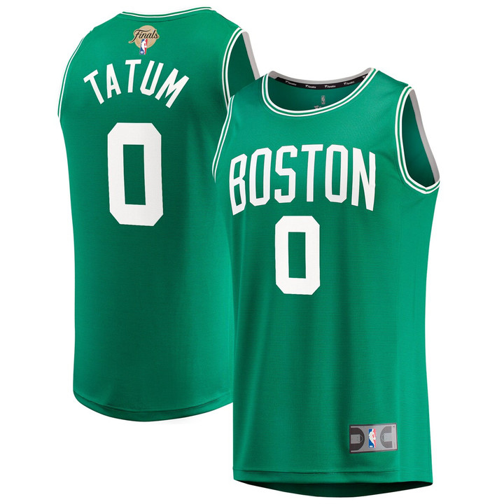 Jayson Tatum Boston Celtics 2022 NBA Finals Fast Break Replica Player Jersey Kelly Green - Icon Edition