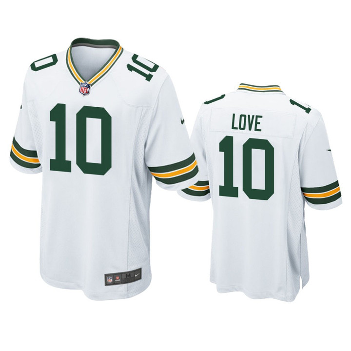 Packers Jordan Love 2020 NFL Draft White Game Jersey