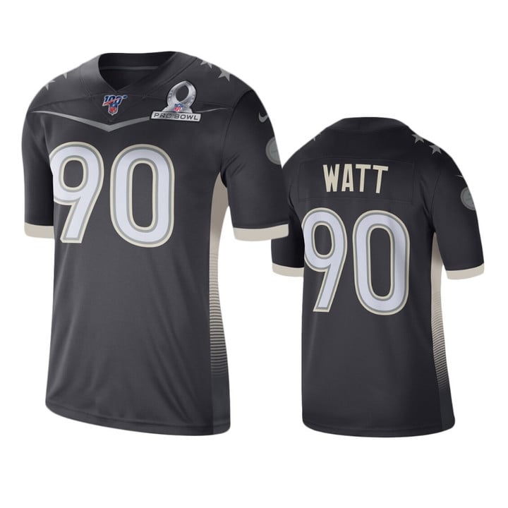 Steelers T.J. Watt AFC 2020 Pro Bowl Anthracite Game Jersey