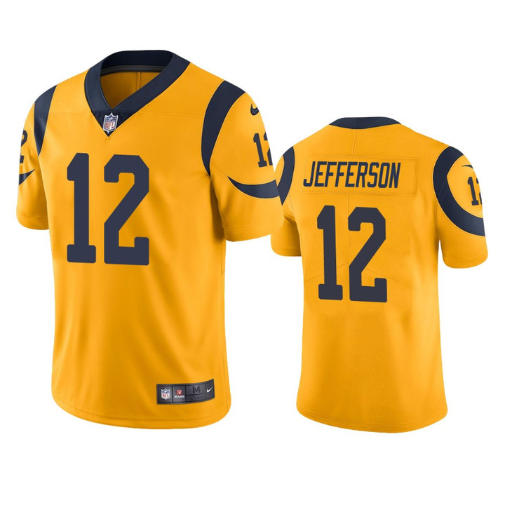 Rams Van Jefferson Color Rush Limited Gold Jersey