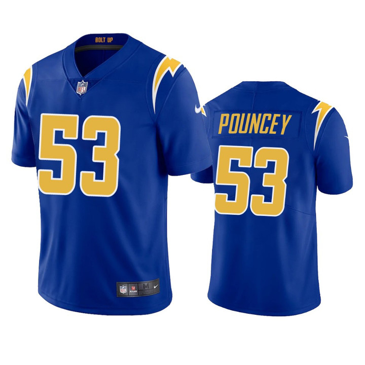 Chargers Mike Pouncey 2nd Alternate Vapor Limited Royal Jersey Men's