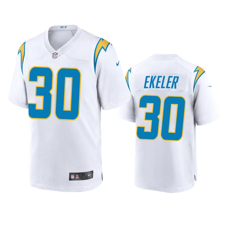 Chargers Austin Ekeler Game White Jersey
