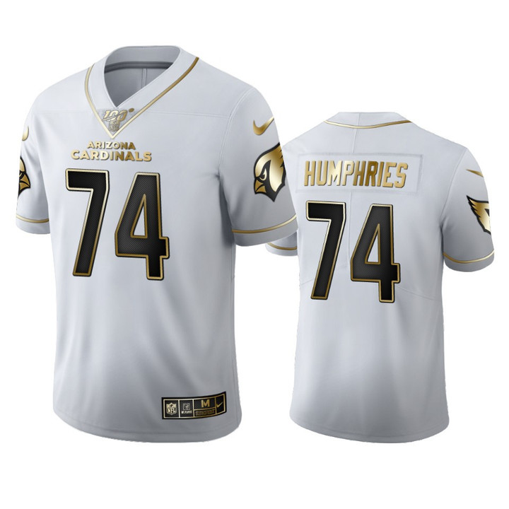 Cardinals D.J. Humphries White 100th Season Golden Edition Jersey